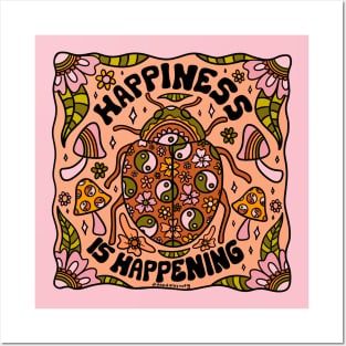 Happiness is Happening Posters and Art